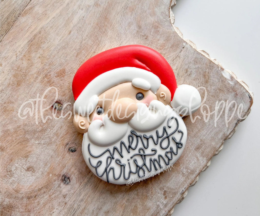 Cookie Cutters - Wobbly Santa Face - Cookie Cutter - The Sweet Designs Shoppe - TSDS - - ALL,baby toys,Christmas,Christmas / Winter,Christmas Cookies,Cookie Cutter,Promocode,Santa,toy,toys,wobble