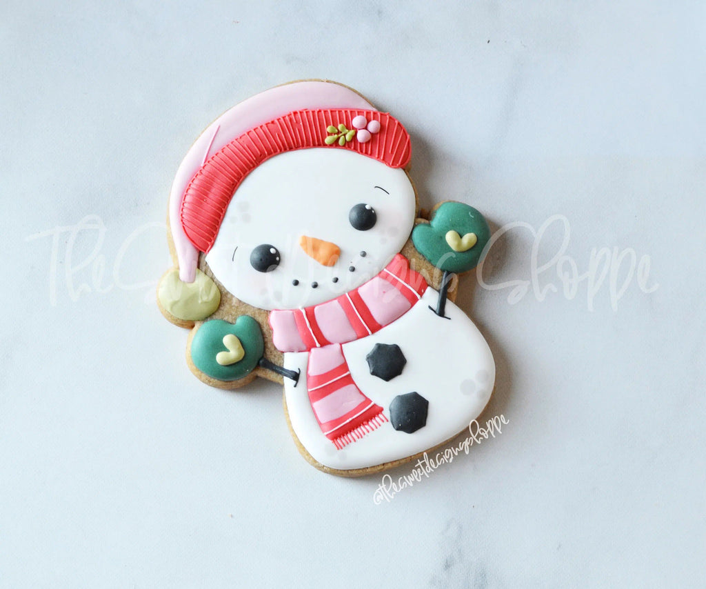 Cookie Cutters - Wobbly Snowman - Cookie Cutter - The Sweet Designs Shoppe - TSDS - - ALL,baby toys,Christmas,Christmas / Winter,Christmas Cookies,Cookie Cutter,Frosty,Promocode,toy,toys,wobble