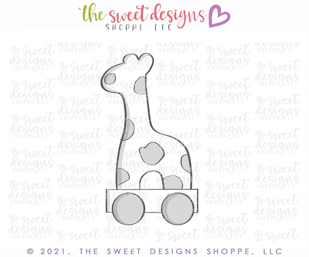 Cookie Cutters - Wood Giraffe - Cookie Cutter - Sweet Designs Shoppe - - ALL, Animal, Animals, Animals and Insects, baby toys, Cookie Cutter, kids, Kids / Fantasy, Promocode, toy, toys