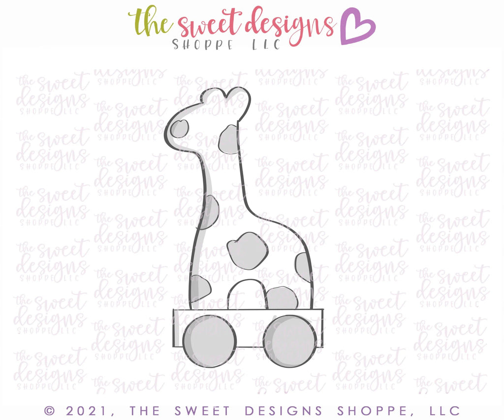 Cookie Cutters - Wood Giraffe - Cookie Cutter - The Sweet Designs Shoppe - - ALL, Animal, Animals, Animals and Insects, baby toys, Cookie Cutter, kids, Kids / Fantasy, Promocode, toy, toys