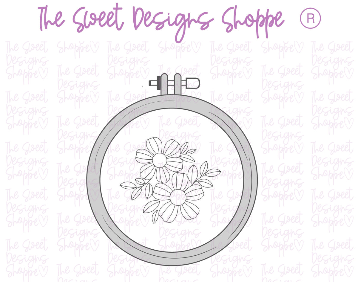 Cookie Cutters - Wooden Embroidery Hoop - Cookie Cutter - The Sweet Designs Shoppe - TSDS - - Accesories,Accessories,accessory,ALL,Clothing / Accessories,Cookie Cutter,hobbie,Hobbies,hobby,MOM,mother,mothers,Mothers Day,Promocode,STL