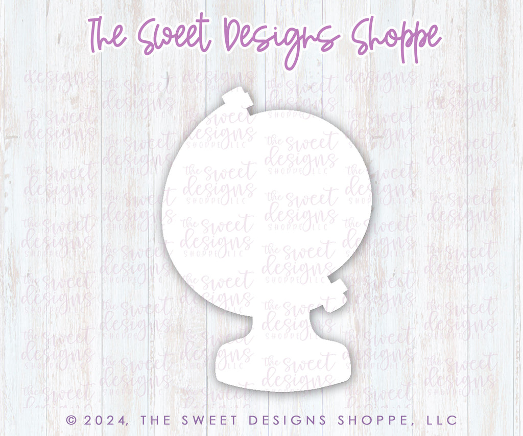 Cookie Cutters - Worlds Best Dad & Globe Cookie Cutter Set - Set of 2 - Cookie Cutters - The Sweet Designs Shoppe - TSDS - - ALL,Cookie Cutter,dad,Father,Fathers Day,grandfather,Mini Sets,Plaque,Plaques,PLAQUES HANDLETTERING,Promocode,regular sets,set,STL