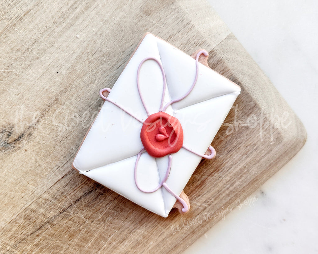 Cookie Cutters - Wrapped Envelope - Cookie Cutter - The Sweet Designs Shoppe - - ALL, Cookie Cutter, Envelope, new, Promocode, STL, valentine, Valentines, wrapped envelope