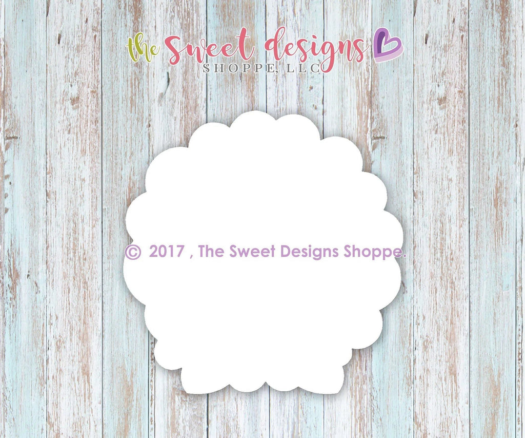 Cookie Cutters - Wreath with Bow V2- Cookie Cutter - The Sweet Designs Shoppe - TSDS - - ALL,Christmas,Christmas / Winter,Cookie Cutter,Decoration,Promocode,Trees Leaves and Flowers,Winter,Wreath