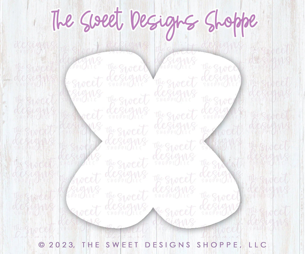 Cookie Cutters - X Frosted Cracker- Cookie Cutter - The Sweet Designs Shoppe - - ALL, Cookie Cutter, cracker, Fonts, Frosted Cracker, letter, Promocode, Spring, Valentine, Valentines