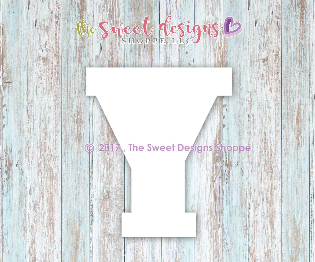 Cookie Cutters - Y In JOY - Cookie Cutter - The Sweet Designs Shoppe - TSDS - - ALL,Christmas,Christmas / Winter,Cookie Cutter,Fonts,JOY,letter,lettering,letters and numbers,Promocode,Winter
