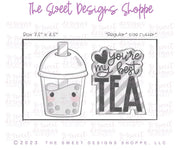 Cookie Cutters - You're My BestTEA Set - Set of 2 - Cookie Cutters - The Sweet Designs Shoppe - TSDS - - ALL,Cookie Cutter,Food,Food beverages,Fruits and Vegetables,Mini Sets,Plaque,Plaques,PLAQUES HANDLETTERING,Promocode,regular sets,set,STL,valentine,valentines,Vegetable
