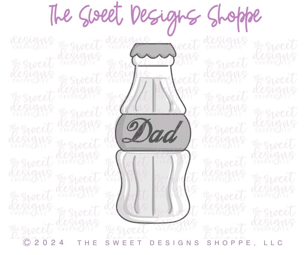 Cookie Cutters - You're the coolest POP Cookie Cutter Set - Set of 2 - Cookie Cutters - The Sweet Designs Shoppe - TSDS - - ALL,Cookie Cutter,dad,Father,Fathers Day,grandfather,Mini Sets,Plaque,Plaques,PLAQUES HANDLETTERING,Promocode,regular sets,set,STL