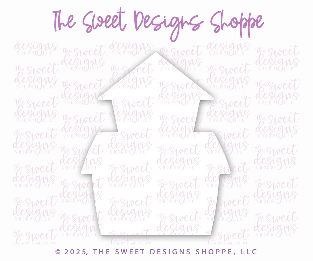 Cookie Cutters - You've been BOOED! Cookie Cutters Set - Set of 3 - Cookie Cutters - The Sweet Designs Shoppe - TSDS - - ALL,Cookie Cutter,Ghost,halloween,haunted house,Mini Sets,Promocode,regular sets,set,STL