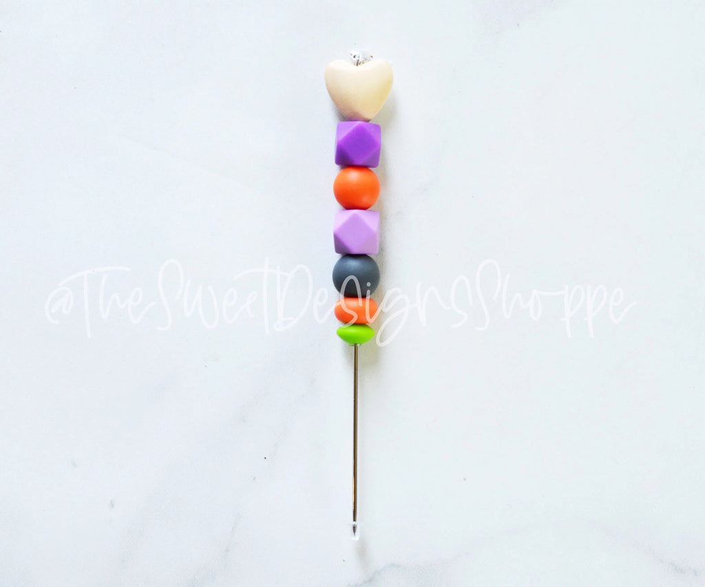 Decorating Tools - Cookie Scribe - "Happy Halloween" - Cookie Decorating Tool - 6" Long. - The Sweet Designs Shoppe - 1 Scribe - 6 inches long - 20 Sale, Decorate, Decorating, halloween, needle, Promocode, scribes, tool, tools