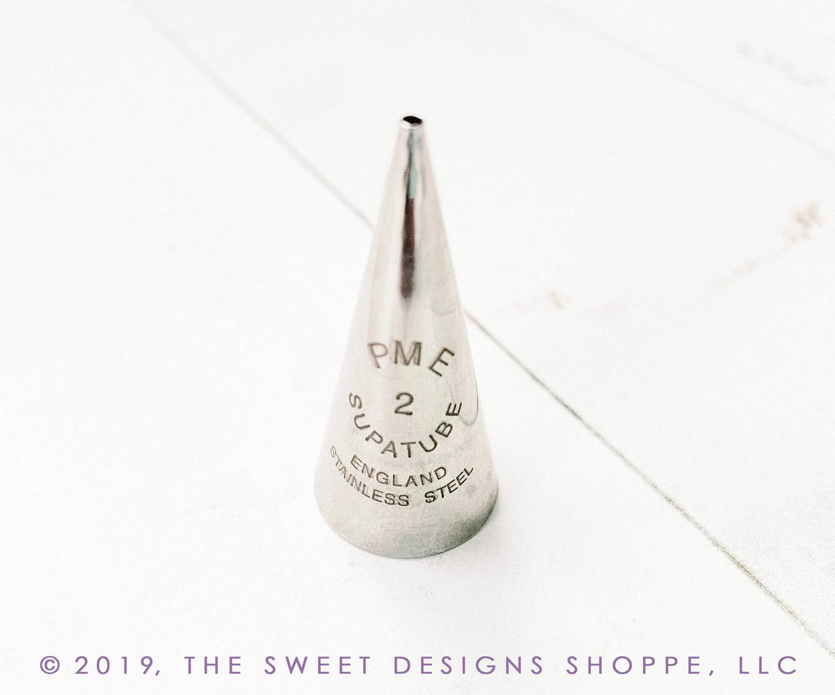 Decorating Tools - PME Writing Tube / Supatube - Piping Tip - PME - Size: 2 PME Writing Tube / Supatube - Decorate,Decorating,Promocode,tool,tools