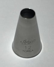 Decorating Tools - Std Tube/Round #12 - ATECO - Piping Tip (0.30 inches opening) - ATECO - - Decorate,Decorating,Promocode,tool,tools