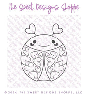 Digital - PYOC Ladybug - Digital Instant Download - Eddie File - The Sweet Designs Shoppe - TSDS - - ALL,Download,E-Tag,Eddie,Edible Printer Files,ladybug001,Promocode,PYO,PYOC,valentine,valentines