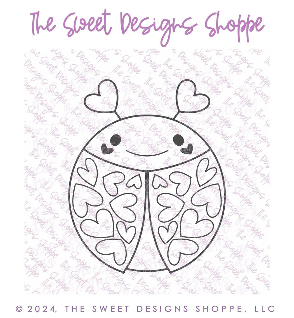 Digital - PYOC Ladybug - Digital Instant Download - Eddie File - The Sweet Designs Shoppe - TSDS - - ALL,Download,E-Tag,Eddie,Edible Printer Files,ladybug001,Promocode,PYO,PYOC,valentine,valentines