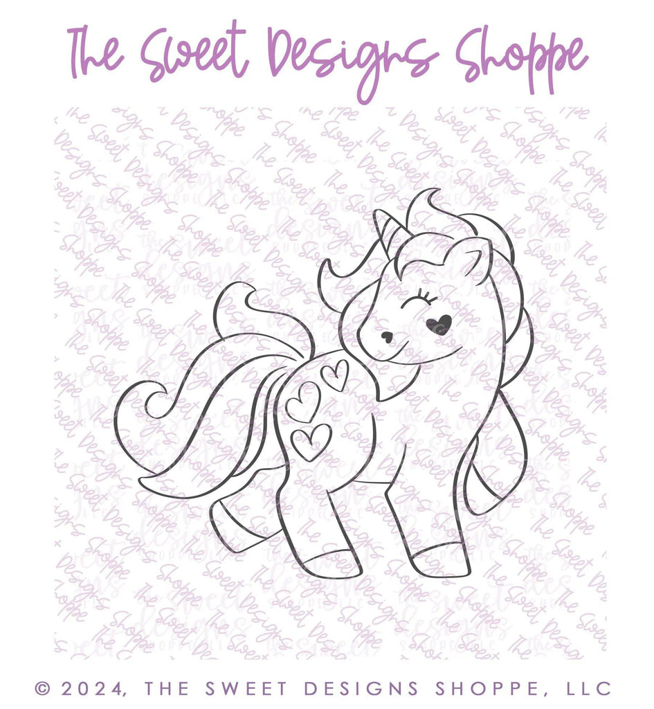 Digital - PYOC Unicorn - Digital Instant Download - Eddie File - The Sweet Designs Shoppe - TSDS - - ALL,Download,E-Tag,Eddie,Edible Printer Files,Promocode,PYO,PYOC,unicorn001,valentine,valentines