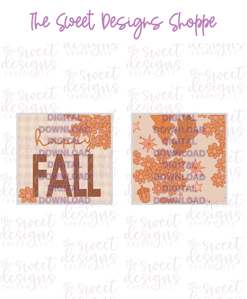 E-TAG - Happy Fall - Digital Instant Download 2" x 2" Tag - Sweet Designs Shoppe - - ALL, Download, E-Tag, Fall, Fall / Thanksgiving, Halloween / Fall / Thanksgiving, Promocode, square, TAG, Tags, thanksgiving, Thanksgiving Tag, Thanksgiving Tags