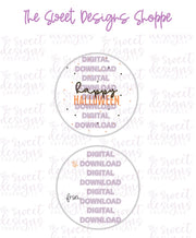 E-TAG - Happy Halloween #5 - Digital Instant Download 2" Round Tag - The Sweet Designs Shoppe - TSDS - - 2" Round,ALL,Circle,Download,E-Tag,Halloween,Promocode,Round Tag,TAG,Tags