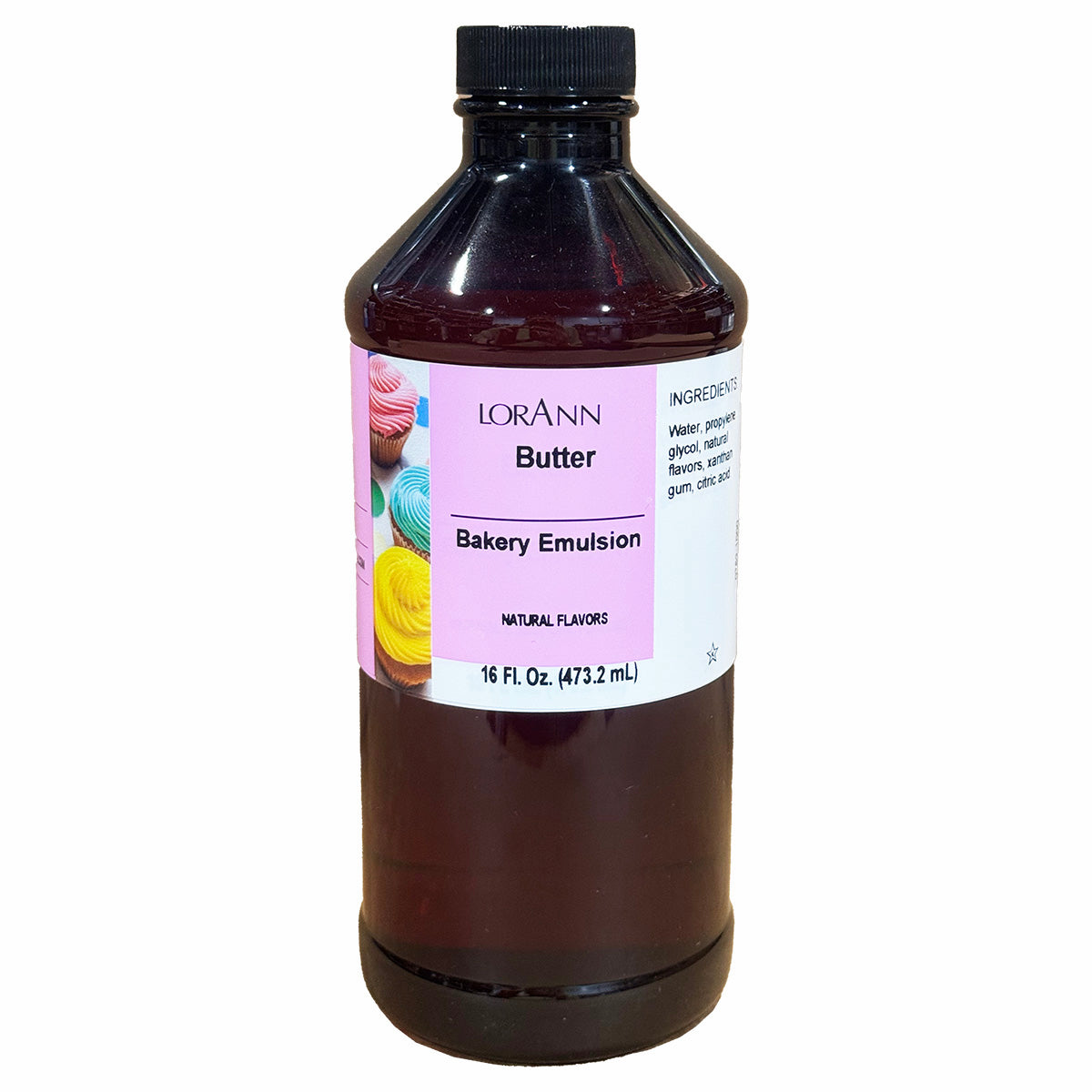 Edible Supplies - Butter, Baking Flavoring Emulsion 16oz by LorAnn - LorAnn - - All,bakery emulsion,Baking,emulsion,LorAnn,LorAnn's,Promocode