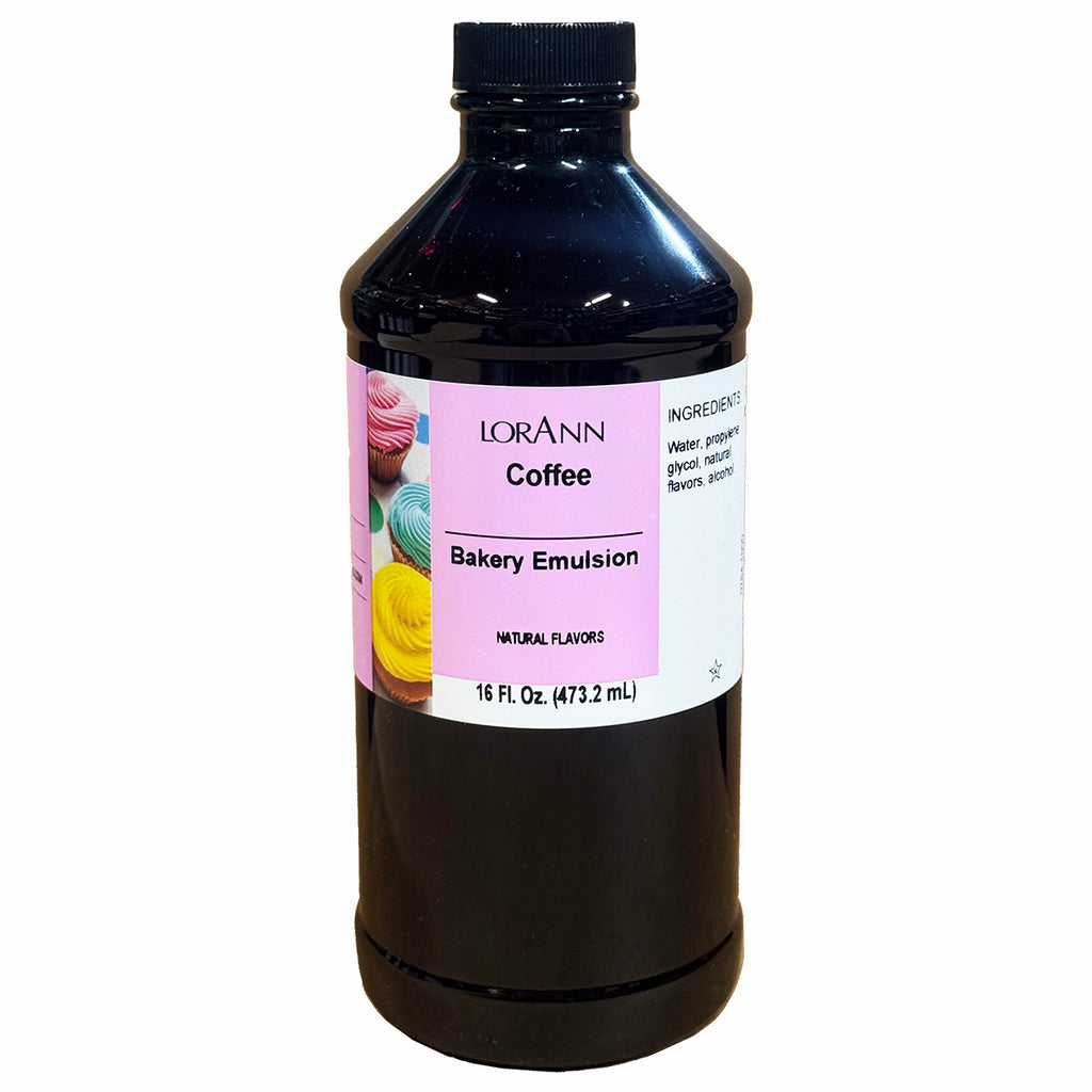 Edible Supplies - Coffee, Baking Flavoring Emulsion 16oz by LorAnn - LorAnn - - All,bakery emulsion,Baking,emulsion,LorAnn,LorAnn's,Promocode