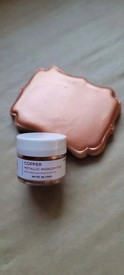 Edible Supplies - TMP Metallic Highlighter (100% FDA Compliant Ingredients) 4grams - Truly Mad Plastics - - color,Food Coloring,Food Colors,Highlighter,Highlighters,powder,Promocode,TMP,Truly Mad Plastics,Trulymadplastics