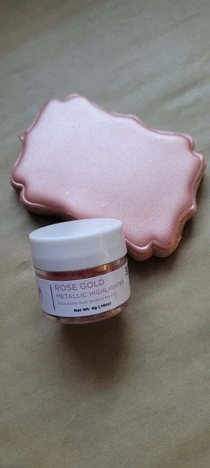 Edible Supplies - TMP Metallic Highlighter (100% FDA Compliant Ingredients) 4grams - Truly Mad Plastics - - color,Food Coloring,Food Colors,Highlighter,Highlighters,powder,Promocode,TMP,Truly Mad Plastics,Trulymadplastics