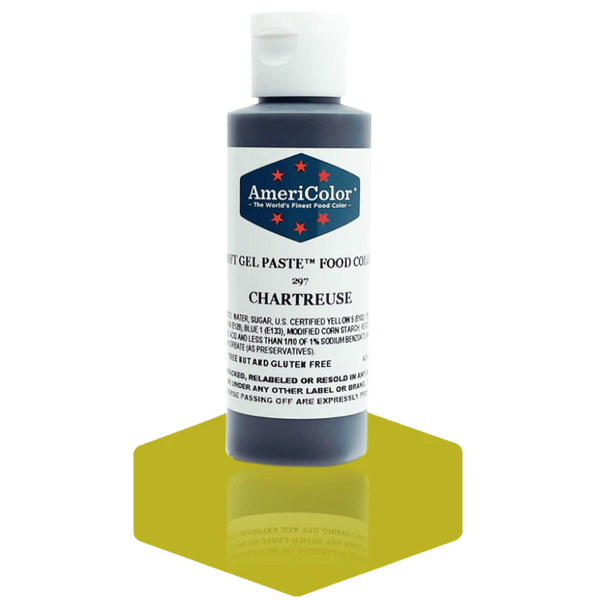 Americolor Soft Gel Paste - Chartreuse - Select Size - Food Color – The ...