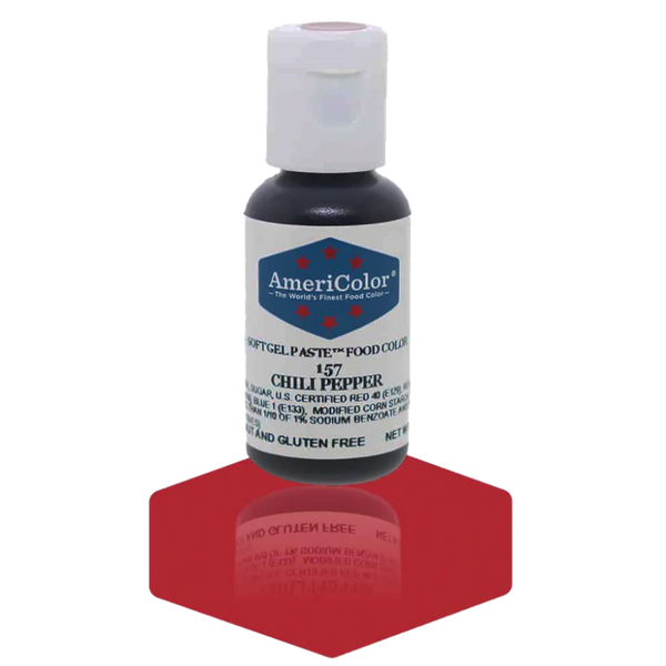 Americolor Soft Gel Paste - Chili Pepper - Select Size - Food Color ...