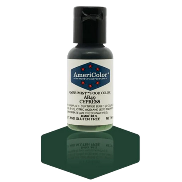 AmeriMist - Cypress - 0.65oz - AB49 - Airbrush Food Color by: AmeriCol ...