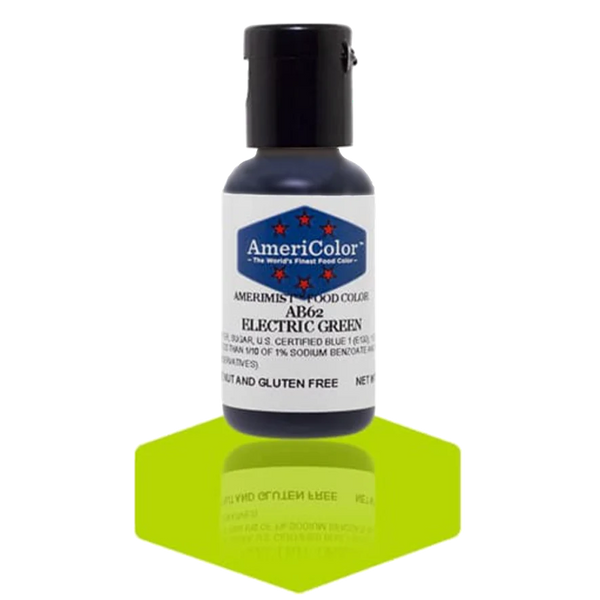 AmeriMist - Electric Green - 0.65oz - AB62 - Airbrush Food Color by: A ...