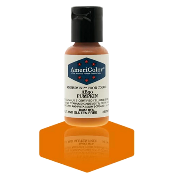 AmeriMist - Pumpkin - 0.65oz - AB50 - Airbrush Food Color by: AmeriCol ...