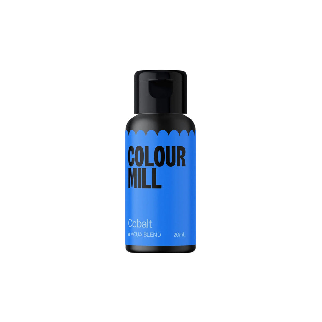 Food Colors - Cobalt - Aqua Blend - Food Color - 20ml by: Colour Mill - Colour Mill - Cobalt- Aqua Blend 20ml - Colour Mill - Aqua Blend, color, Color Mill, Colour Mill, edible, Food Color, Food Coloring, Food Colors, Gel, liquid food coloring, Promocode