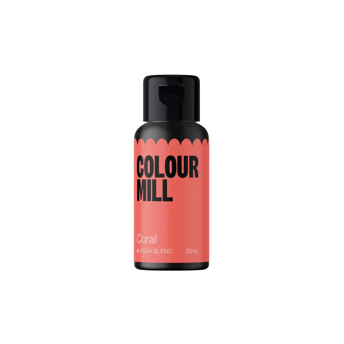 Food Colors - Coral - Aqua Blend - Food Color - 20ml by: Colour Mill - Colour Mill - - Aqua Blend,color,Color Mill,Colour Mill,edible,Food Color,Food Coloring,Food Colors,Gel,liquid food coloring,Promocode