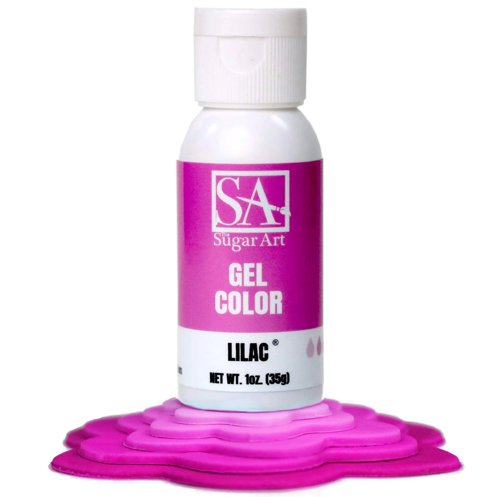 Food Colors - Lilac - Gel Food Color - 1oz by: The Sugar Art - The Sugar Art Inc. - Lilac - Gel Food Color - color, edible, Food Color, Food Coloring, Food Colors, Gel, liquid food coloring, Promocode, The Sugar Art, thesugarart