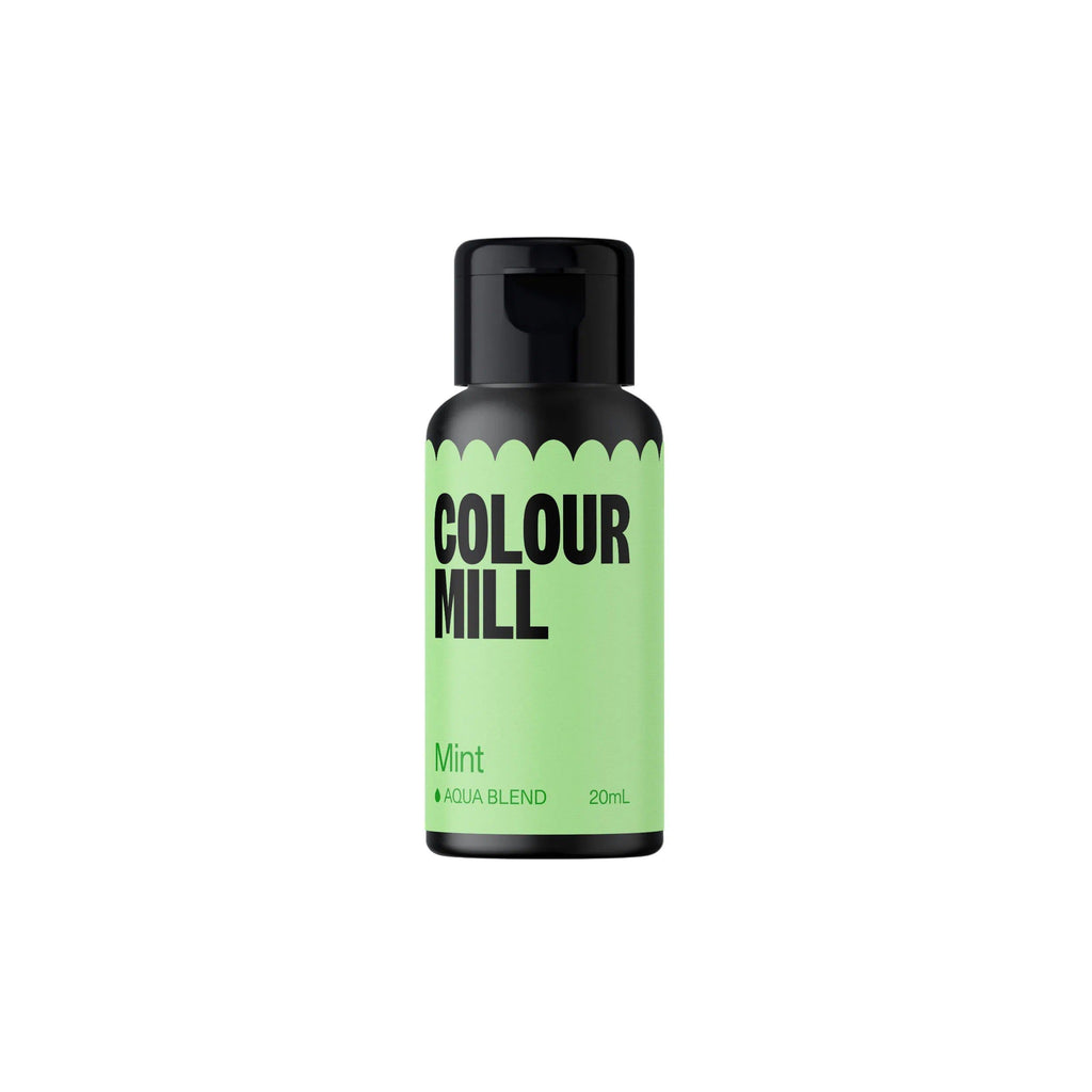 Food Colors - Mint - Aqua Blend - Food Color - 20ml by: Colour Mill - Colour Mill - Mint - Aqua Blend 20ml - Colour Mill - Aqua Blend, color, Color Mill, Colour Mill, edible, Food Color, Food Coloring, Food Colors, Gel, liquid food coloring, Promocode