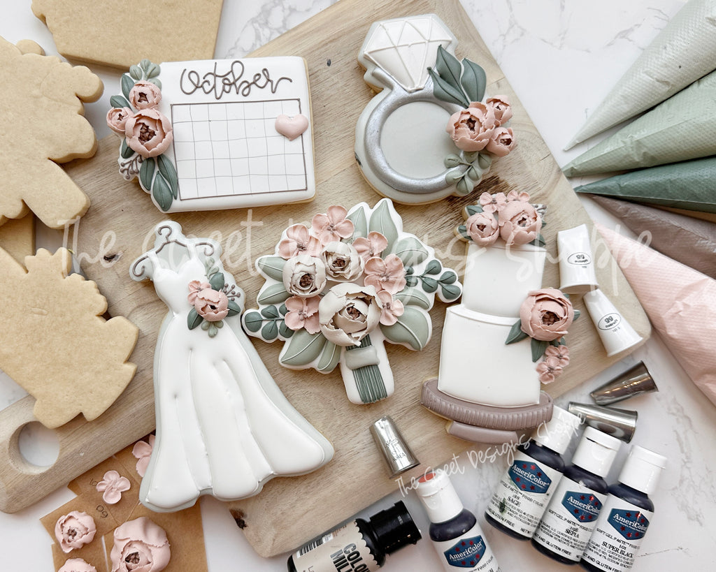 In-Person Class - In-Person Decorating Workshop - Level: Intermediate-Advanced - Name: Floral Wedding - Saturday January-24th-2026 From: 9am to: 2pm - 5 Hours - Greenville, SC - The Sweet Designs Shoppe - TSDS - - Advanced,ALL,class,Classes,floral,In Person,in-peson,intermediate,Judit Reding,Local,new,Promo,Promocode,Wedding