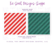 Premium Insert - Premium Inserts : Red & Green - Set of 25 - Food Safe & Grease Proof Inserts ( Select Size) (Copy) - The Sweet Designs Shoppe - TSDS - - ALL,Christmas,Christmas / Winter,Insert,new,Premium Insert,Promocode,valenteine,valentine,Valentine's