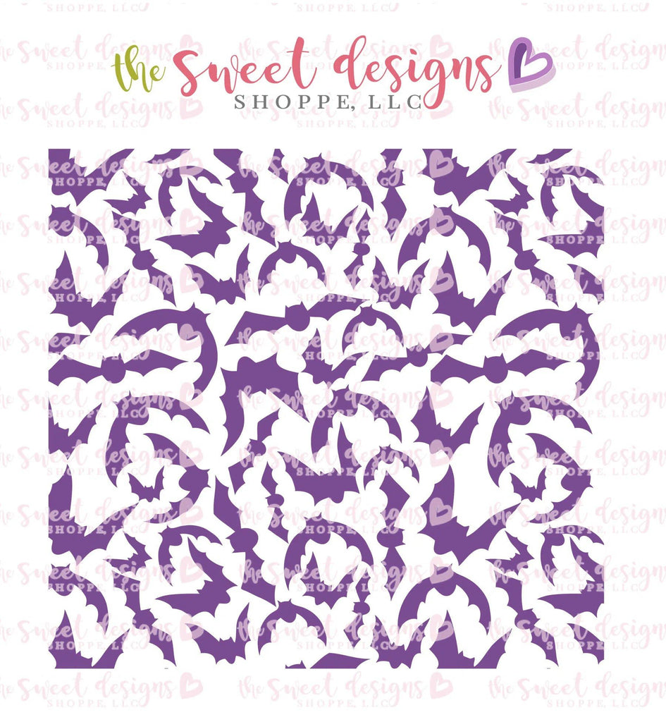 Stencils - Bat 3 Stencil - The Sweet Designs Shoppe - TSDS - - ALL,Animal,Animals,Clearance,halloween,Promocode,Stencil