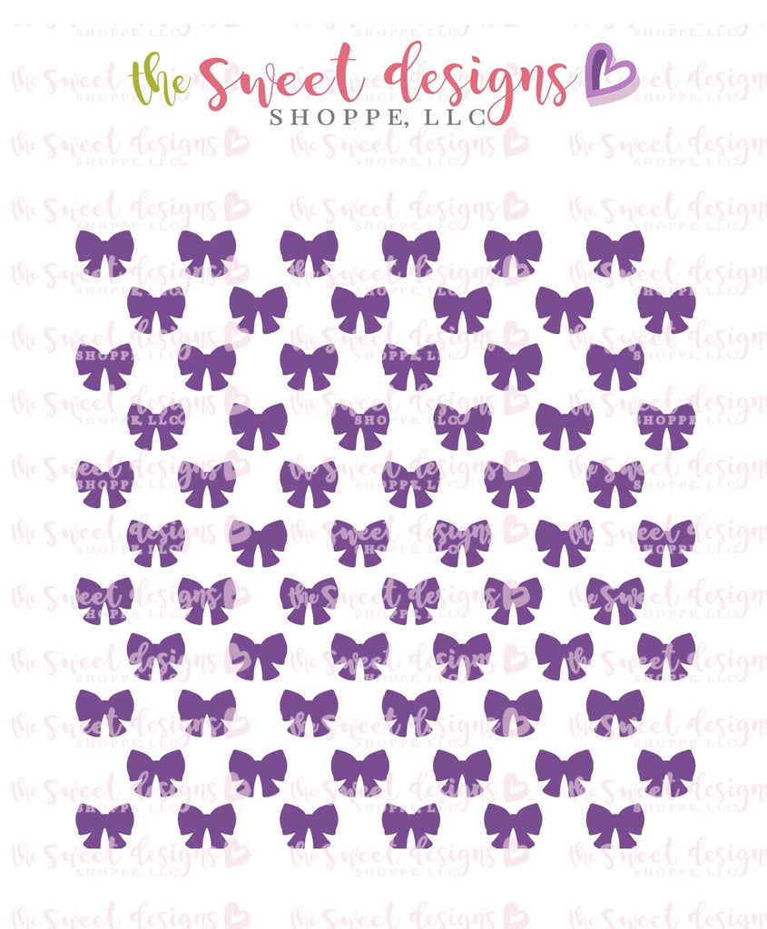 Stencils - Bows Stencil - Sweet Designs Shoppe - Regular 5-1/2" x 5-1/2 - ALL, Baby, Baby / Kids, Basic Shapes, Clearance, patterns, Promocode, Stencil, Valentines