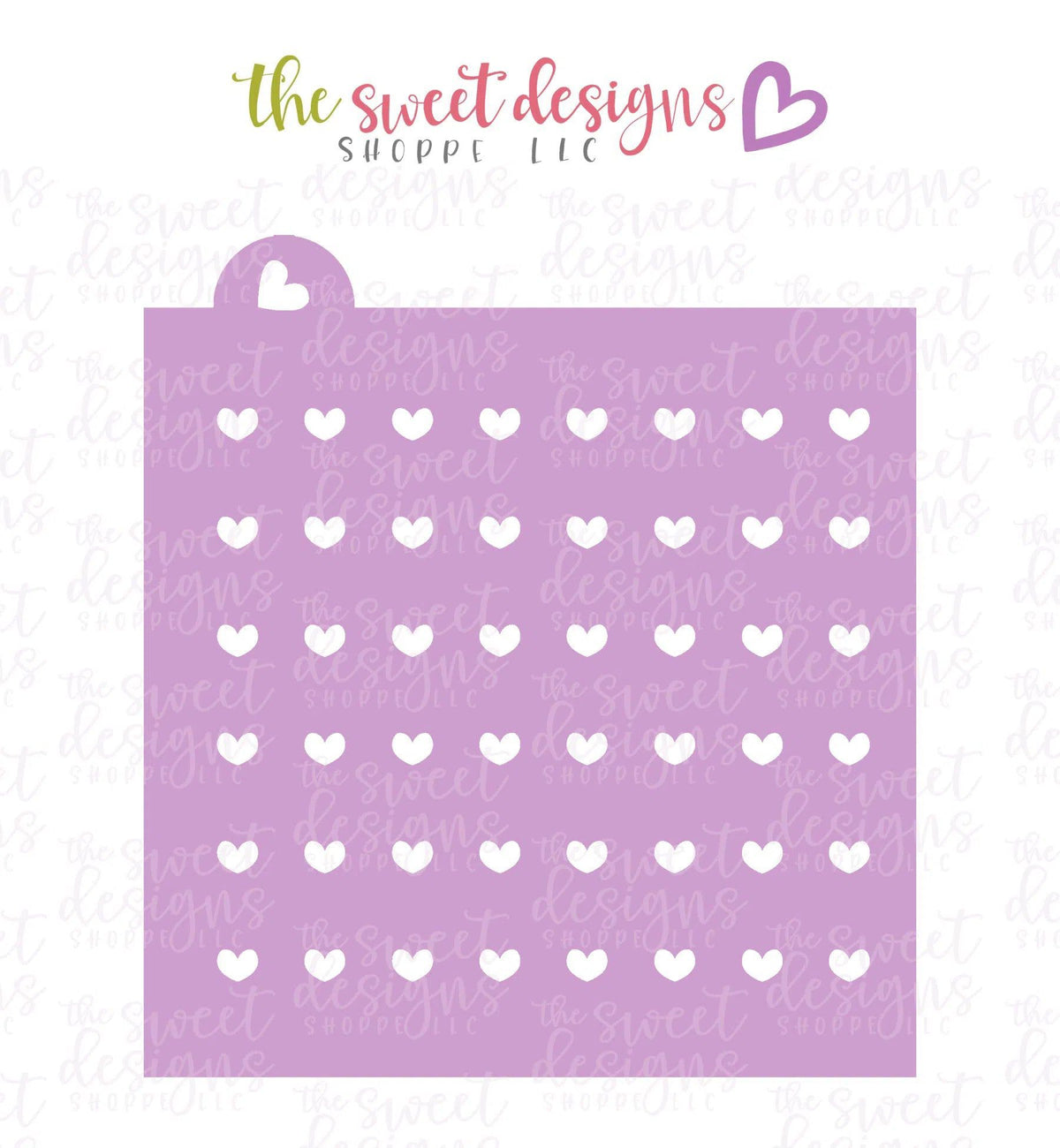 Stencils - Hearts Plaid (Set of 3) - Stencils - The Sweet Designs Shoppe - TSDS - - ALL,Clearance,Heart,Hearts,pattern,patterns,Plaid,Promocode,Stencil,stripes,valentine,valentines