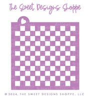 Stencils - Mid Size Checkers - Stencil - The Sweet Designs Shoppe - TSDS - - ALL,Basic Shapes,Father,Fathers Day,grandfather,Grid,pattern,patterns,Promocode,Stencil