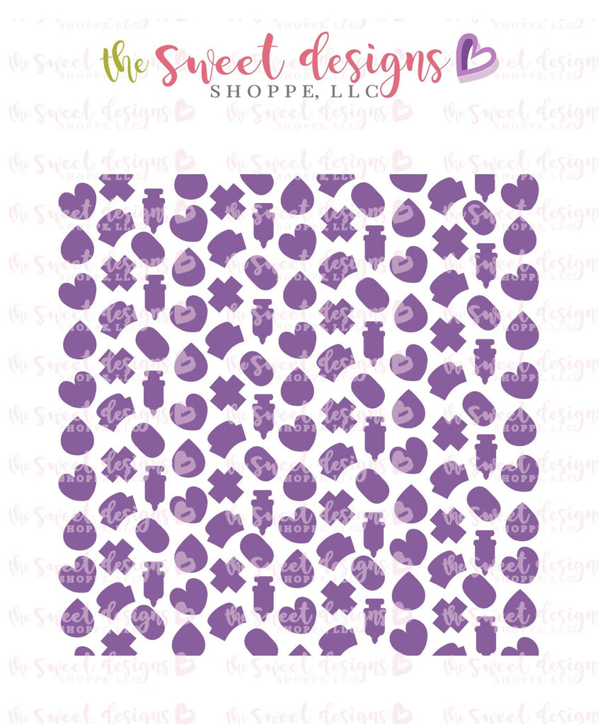 Stencils - Nurse Stencil - The Sweet Designs Shoppe - 5-1/2" x 5-1/2 - ALL, Doctor, MEDICAL, Medicine, nurse, Promocode, Stencil