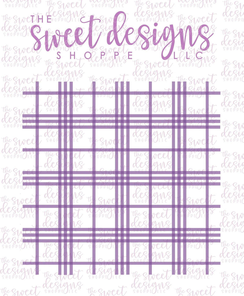 Stencils - Plaid Layered Stencils ( Set of 2 Stencils) V2 - The Sweet Designs Shoppe - TSDS - - ALL,Christmas,Christmas / Winter,ChristmasTop15,Fall / Thanksgiving,halloween,Halloween set,Halloween Sets,lines,pattern,Plaid,Promocode,school,Stencil,stripes