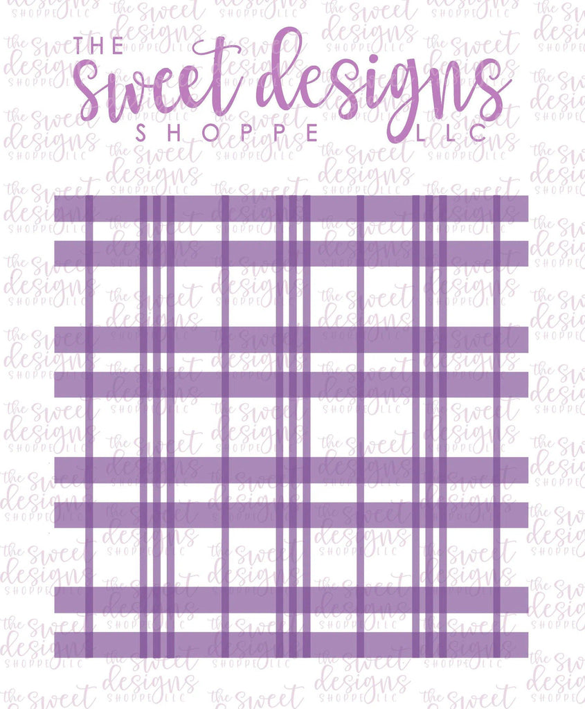 Stencils - Plaid Layered Stencils ( Set of 2 Stencils) V2 - The Sweet Designs Shoppe - TSDS - - ALL,Christmas,Christmas / Winter,ChristmasTop15,Fall / Thanksgiving,halloween,Halloween set,Halloween Sets,lines,pattern,Plaid,Promocode,school,Stencil,stripes