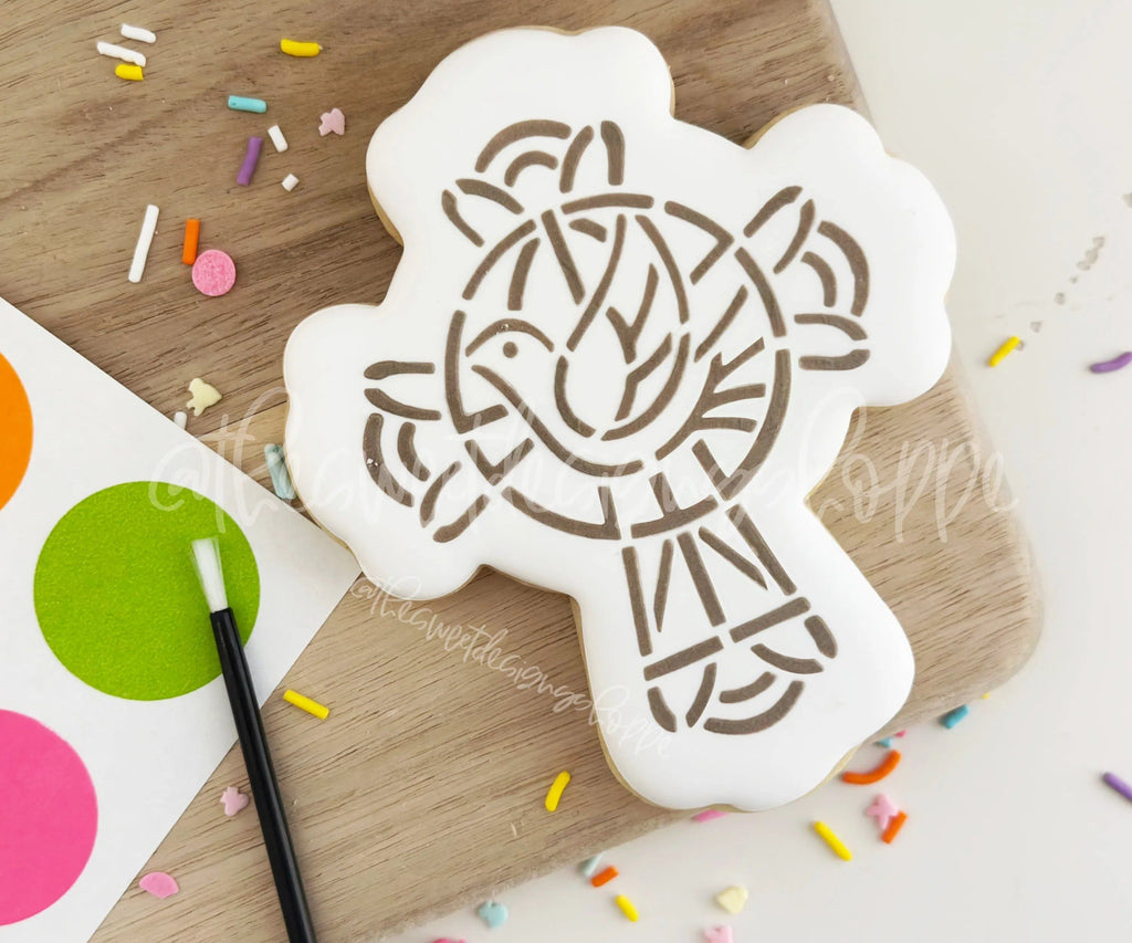 Stencils - PYOC Stencil - Cross - Stencil - The Sweet Designs Shoppe - TSDS - - ALL,drawn with character,Easter,Easter / Spring,krista Heij-Barber,Promocode,PYO,PYOC,Stencil