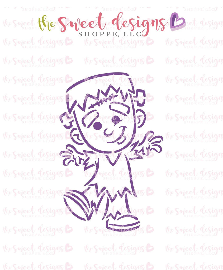 Stencils - PYOC Stencil - Frankenstein - Stencil - The Sweet Designs Shoppe - TSDS - - ALL,drawn with character,halloween,krista Heij-Barber,Promocode,PYO,PYOC,Stencil