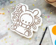 Stencils - PYOC Stencil - PYOC Floral Bunny - Stencil - The Sweet Designs Shoppe - TSDS - - ALL,Animal,Animals,Animals and Insects,Easter,Easter / Spring,Promocode,PYO,PYOC,Stencil