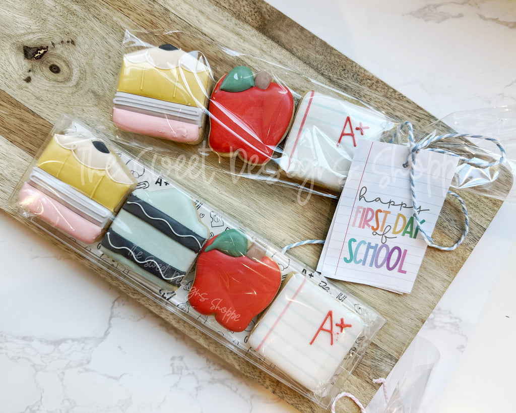 School Essentials Mini Set - Set of 4 Cookie Cutters